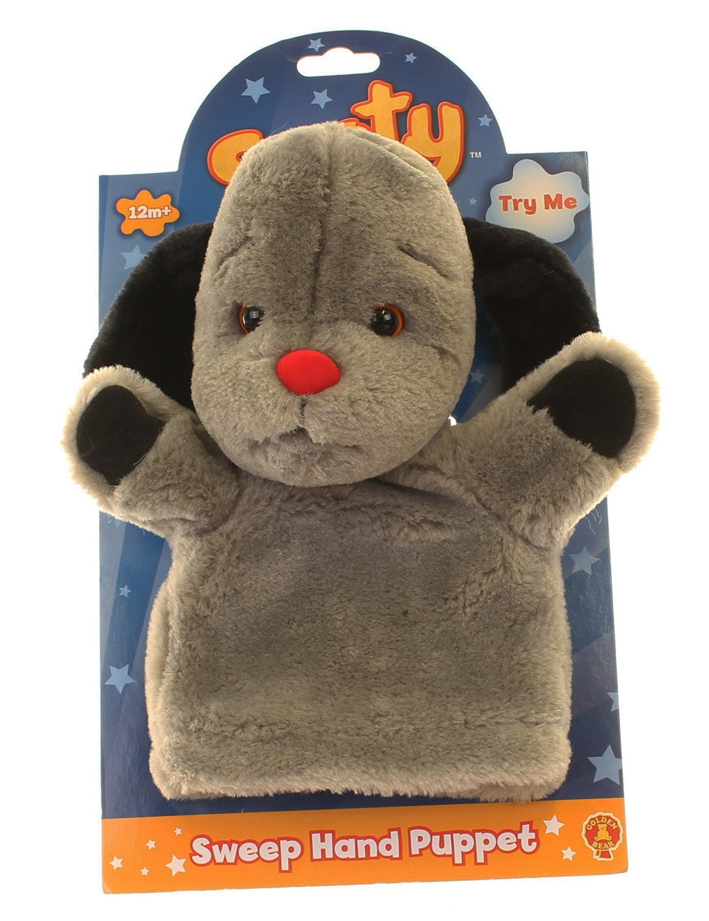Golden Bear Sweep Hand Puppet