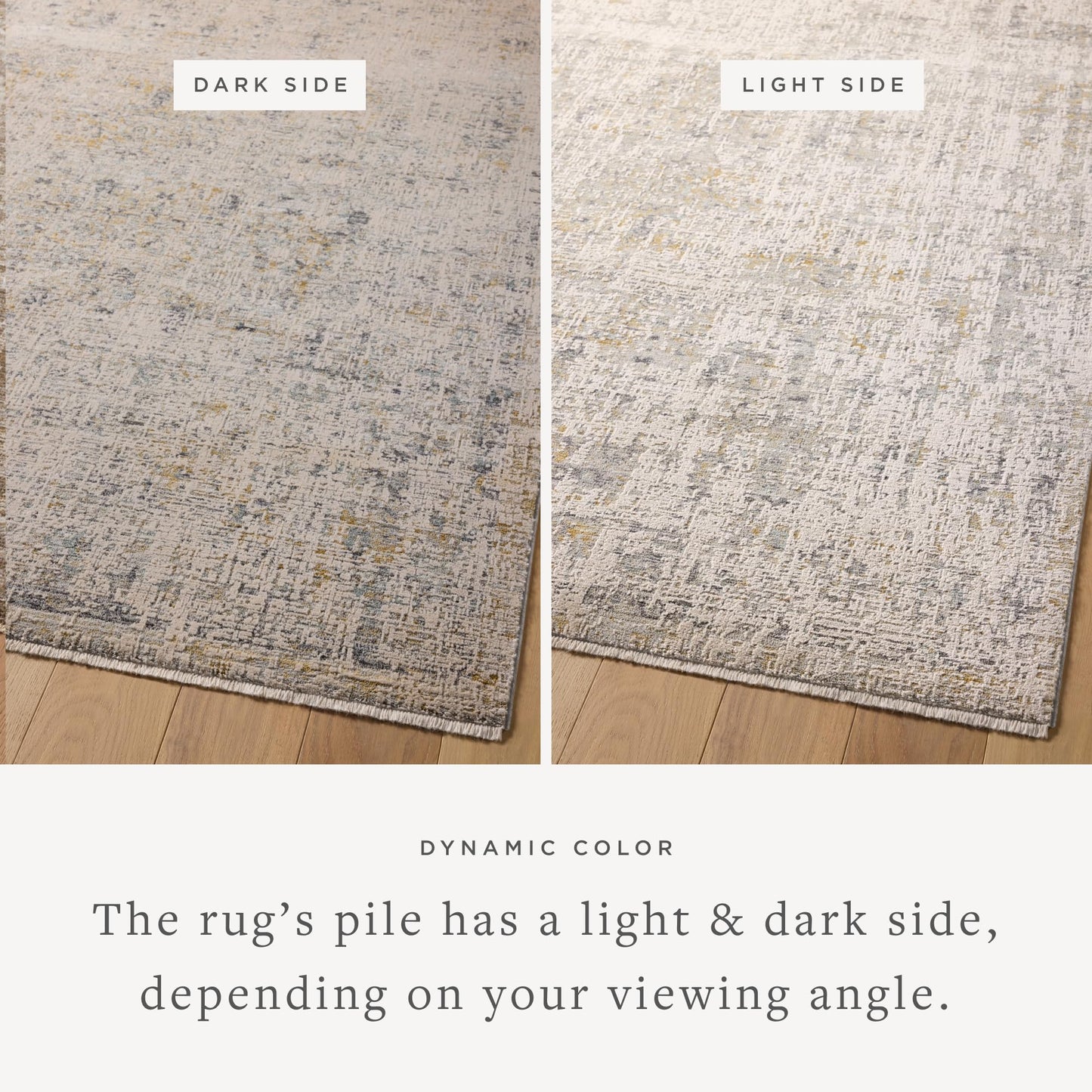Loloi Amber Lewis Alie Collection ALE-02 Sand/Sky 5'-3'' x 7'-9'', .13'' Pile Height, Area Rug