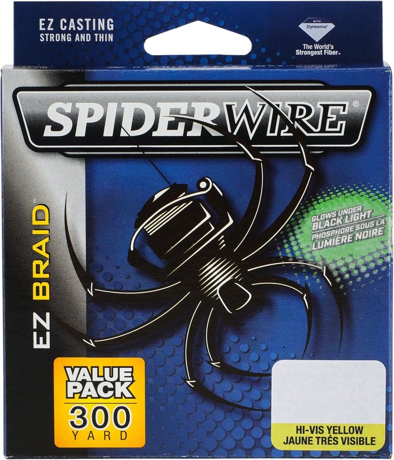 Spiderwire Fishing Line - Durable Braided Fishing Line for Freshwater & Saltwater | 150 Yards