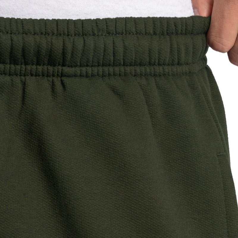Fruit of the Loom Men's Eversoft Fleece Sweatpants with Pockets, Moisture Wicking & Breathable, Sizes S-4X, Elastic Bottom-Duffle Bag Green, X-Large