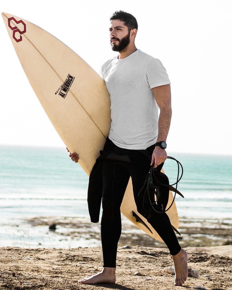 Willit Men's Rashguard Swim Shirt Short Sleeve UPF 50+ Sun Protection SPF Quick Dry Water Shirt White L