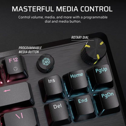 Corsair K70 CORE TKL Wireless RGB Tenkeyless Mechanical Gaming Keyboard – Pre-Lubed MLX Red v2 Linear Switches, SOCD, ABS Double-Shot Keycaps, Sound Dampening, 1000Hz Polling, QWERTY NA – Black