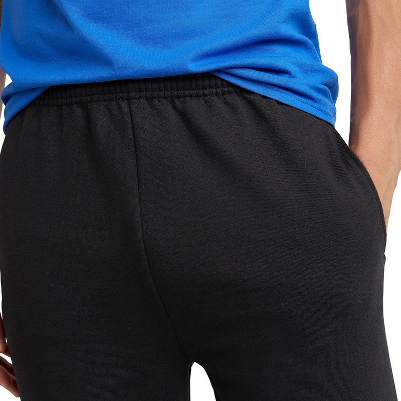 Hanes Men's EcoSmart Open Leg Pant with Pockets, black, 2X