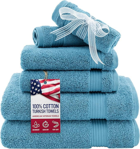 American Veteran Towel, 6 Piece Towel Set