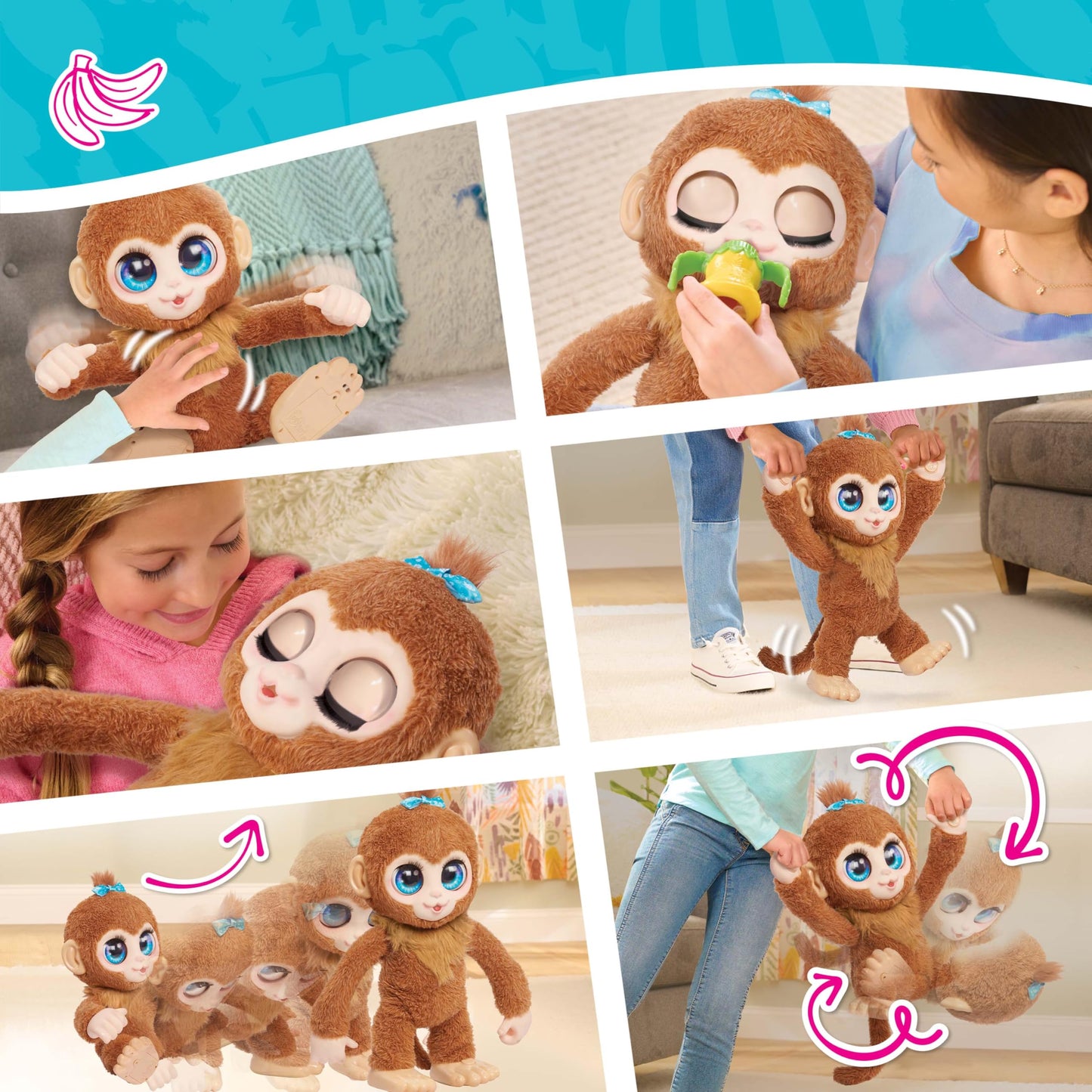 Just Play FurReal Peanut the Playful Monkey