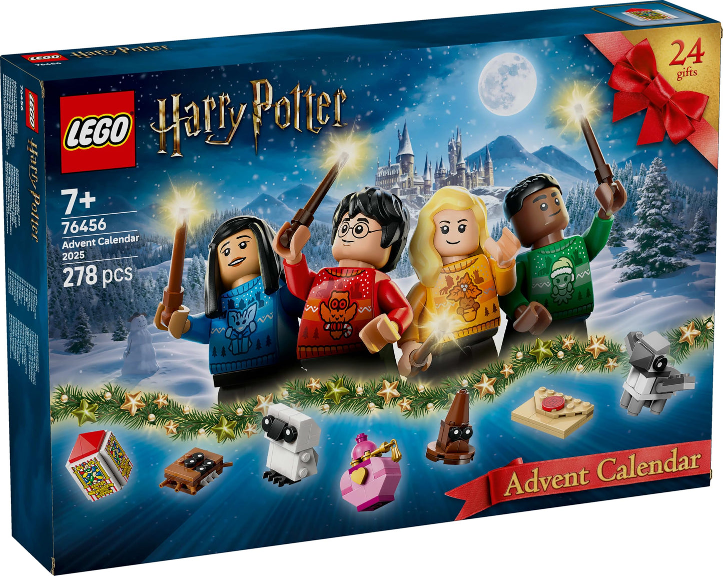 Lego 76456 Harry Potter Lego(R) Harry Potter Advent Calendar 2025 Toy Birthday Present Blocks Boys Girls Children 7 8 9 Years Old Elementary School Harry Potter Goods Interior Stylish Figure Goods