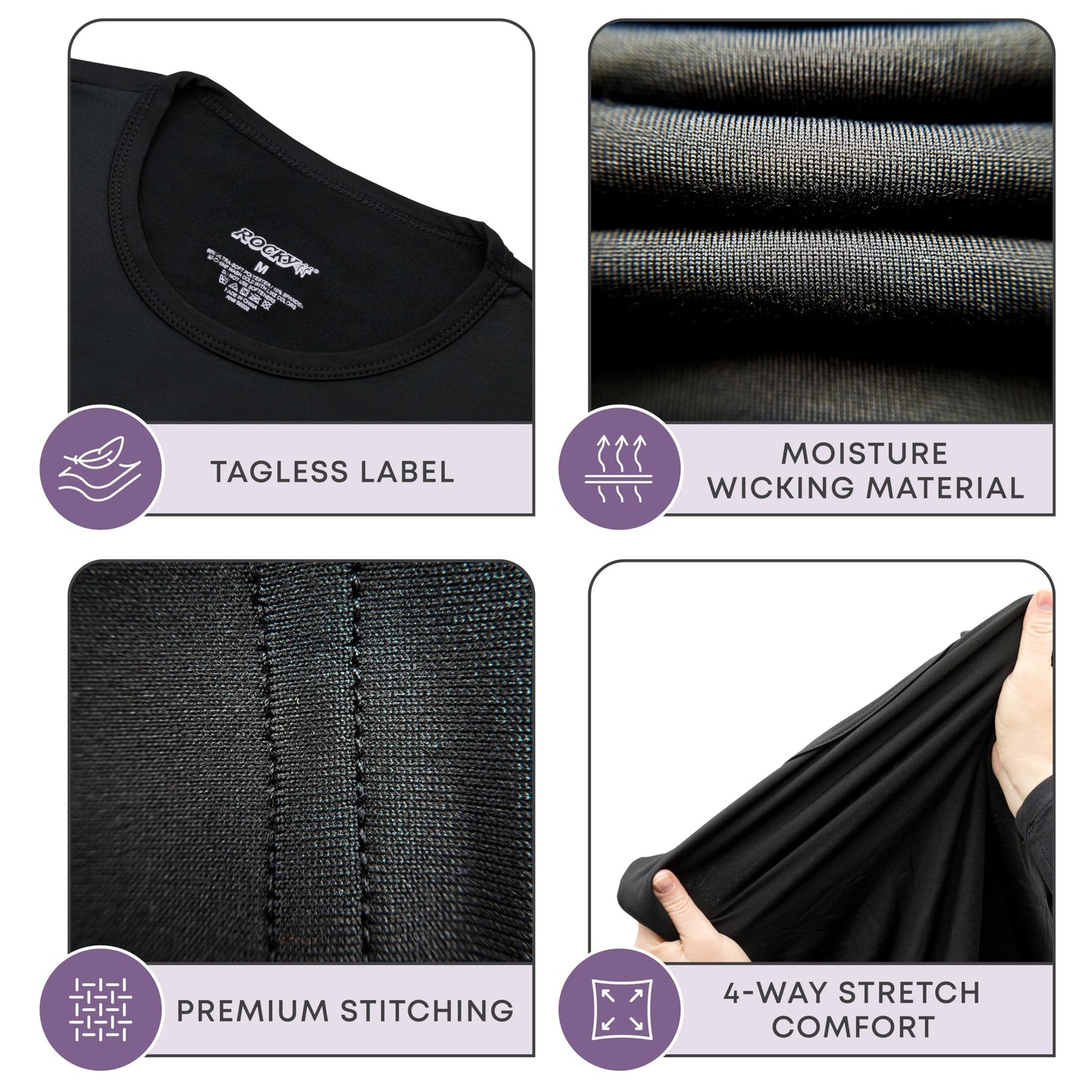 Rocky Thermal Underwear for Women (Long Johns Thermals Set) Shirt & Pants, Base Layer with Leggings/Bottoms Ski/Extreme Cold