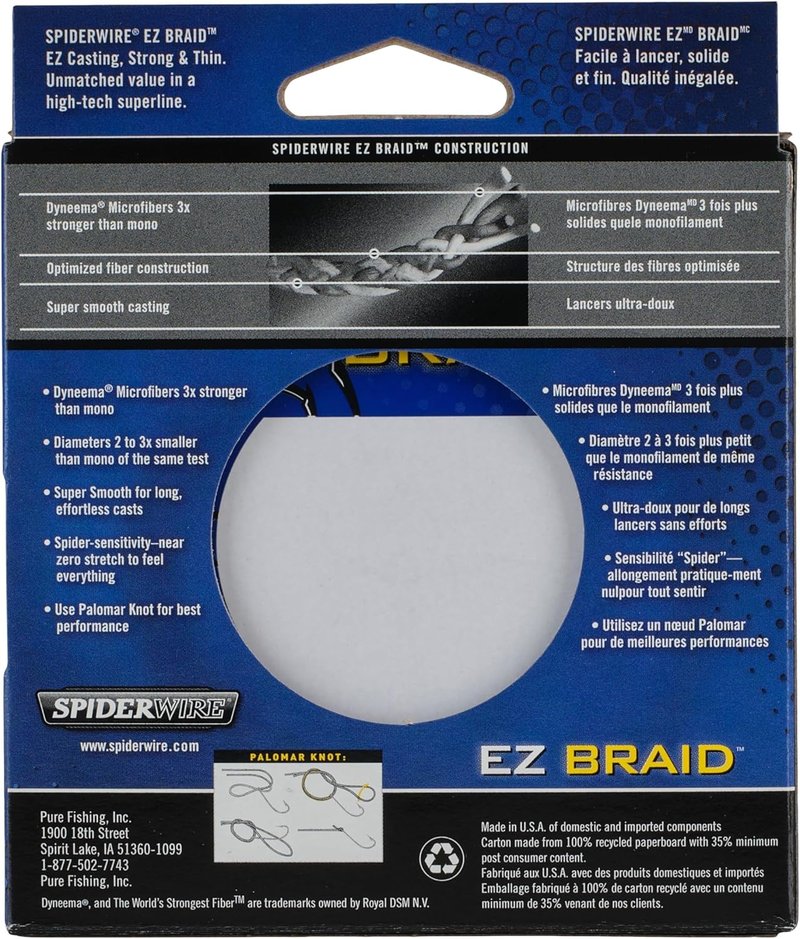 Spiderwire Fishing Line - Durable Braided Fishing Line for Freshwater & Saltwater | 150 Yards