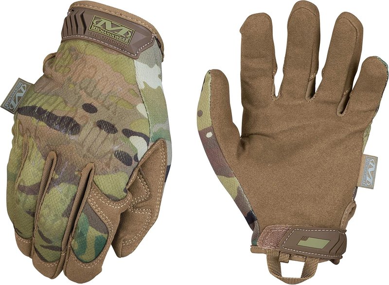 Mechanix Wear MultiCam Tactical Work Gloves - Durable Touchscreen Safety Gloves for Men | XX-Large