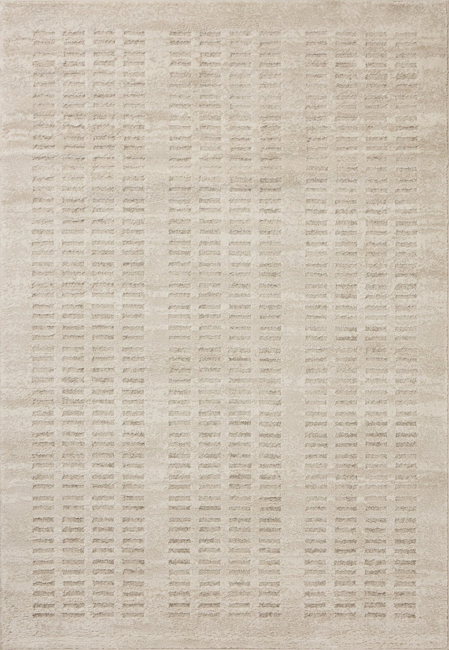 Loloi Amber Lewis Monty Collection MOT-03 Ivory/Beige 5'-3" x 7'-6", .50" Pile Height, Accent Rug