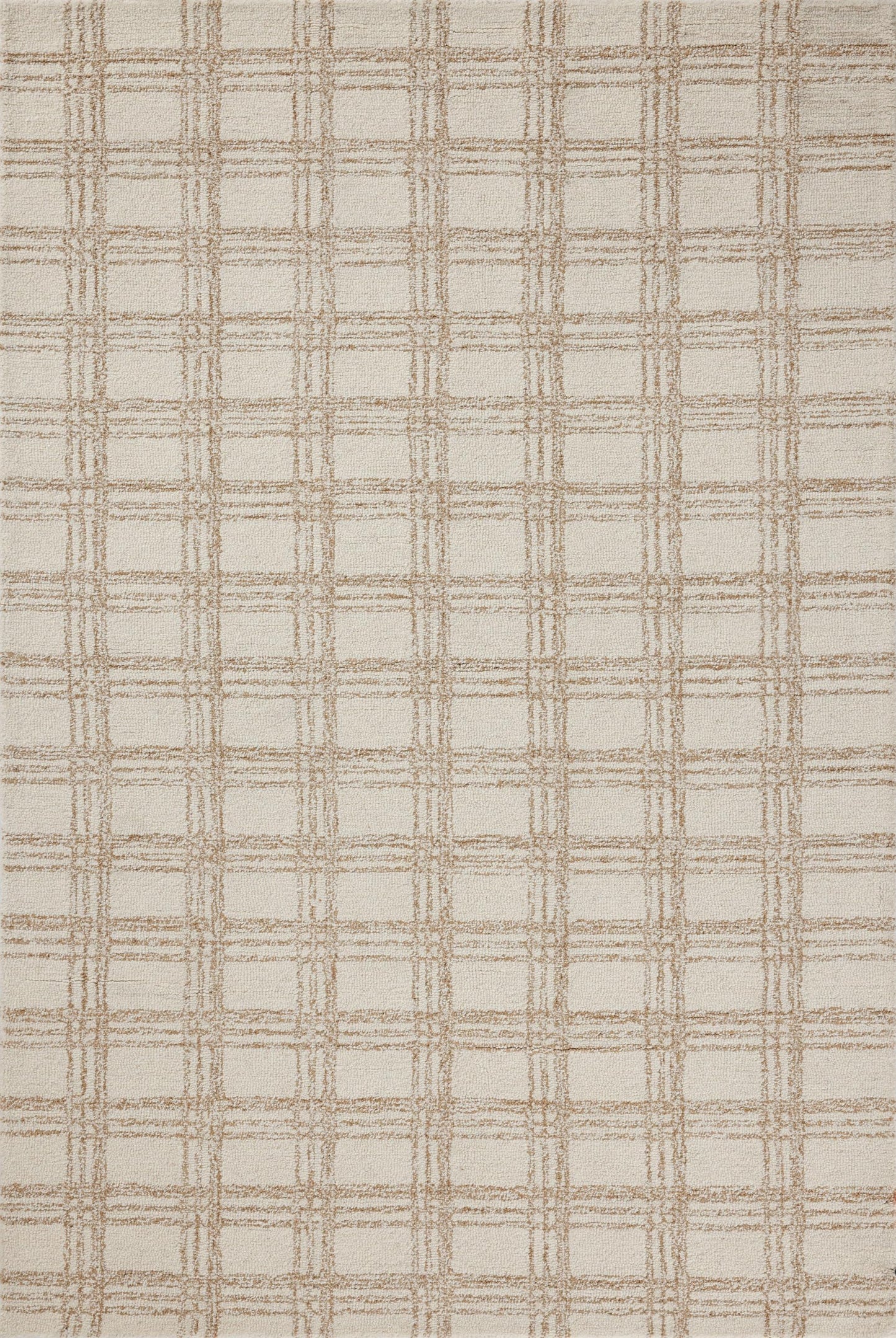 Loloi Chris Loves Julia Polly Collection POL-12 Cream/Sand 7'-9" x 9'-9" Area Rug