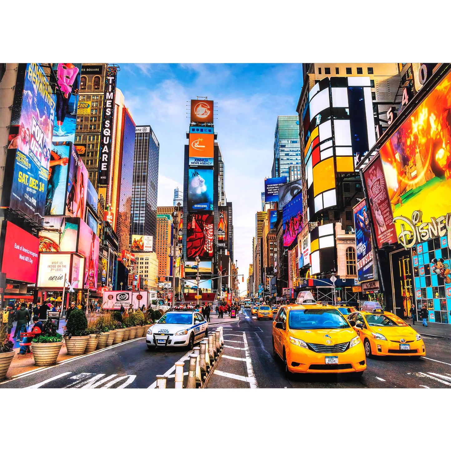 Jigsaw Puzzle - 1000 Piece Jigsaw Puzzles for Adults, Family Game - New York City - 27 x 20 Inches - Challenging Family Activity Perfect for Game Nights