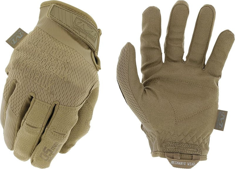 Tactical Specialty 0.5mm High-Dexterity Work Gloves - Secure Fit for Airsoft, Paintball | Brown, Medium
