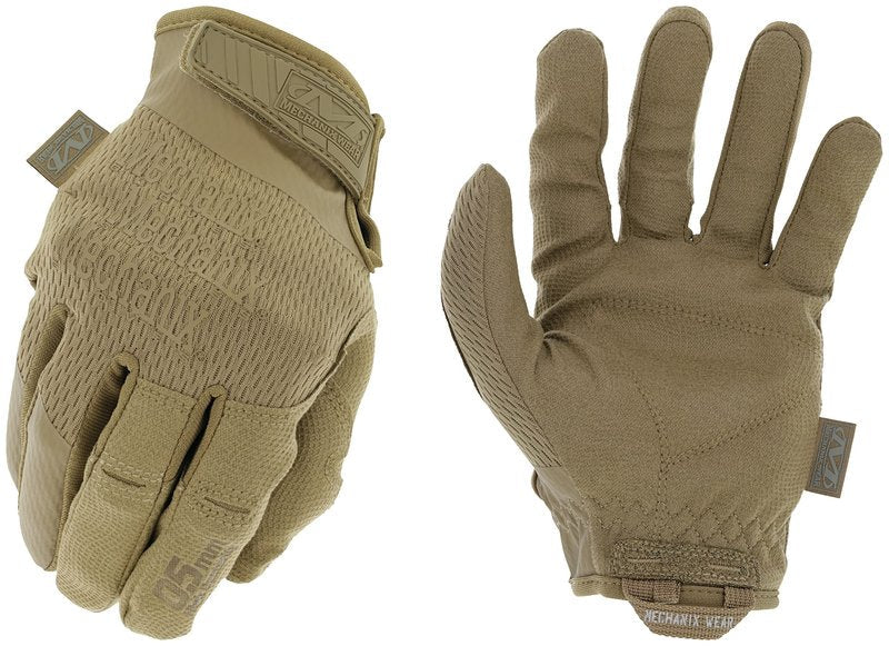 Mechanix Wear: Tactical Specialty 0.5mm High-Dexterity Work Gloves with Secure Fit and Precision Feel, Tactical Gloves for Airsoft, Paintball, Utility Use, Gloves for Men (Brown, XX-Large)