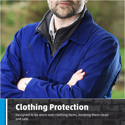Fort - Workforce Coverall - Coveralls - 210gsm - Studded Pockets - Comfortable Work Suit - Durable Mens Overalls - Work Overalls for Men