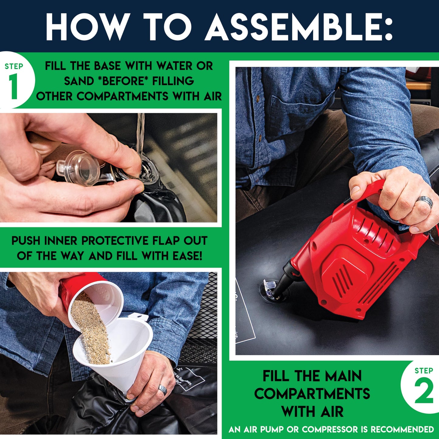 Franklin Sports Kids Football Target Toss Game with 3 Target Holes - 2 7.25" Footballs Included with Pump - 45" Tall