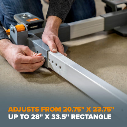 Bora Portamate PM-3500-Industrial Strength Universal Rolling Mobile Base That Makes Your Heaviest Power Tools Easy to Move