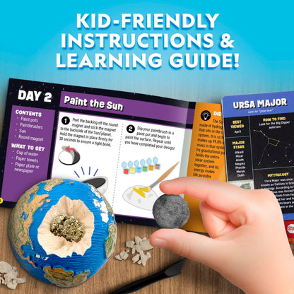 NATIONAL GEOGRAPHIC Outer Space Christmas Advent Calendar 2025 for Boys and Girls – 24 Days of Space-Themed Experiments, Crafts & Activities, Christmas Countdown Calendar for Kids