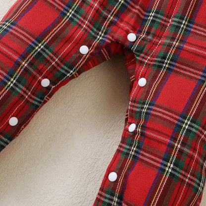 Toddler Baby 12-18 Months Girl Clothes Fall Winter Outfits Long Sleeve Romper Ruffle Red Jumpsuit Bodysuit Plaid Overalls 1 Year Old Girl Clothes