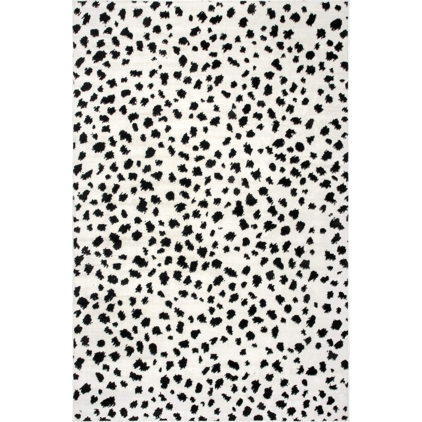 Nuloom Brooks Beige/Ivory, 4' x 6', Leopard Print, Soft and Cozy, High Traffic, Stain Resistant, Easy Clean, Durable Area Rug for Bedroom, Living Room, Dining Space, Den, Foyer, Entryway