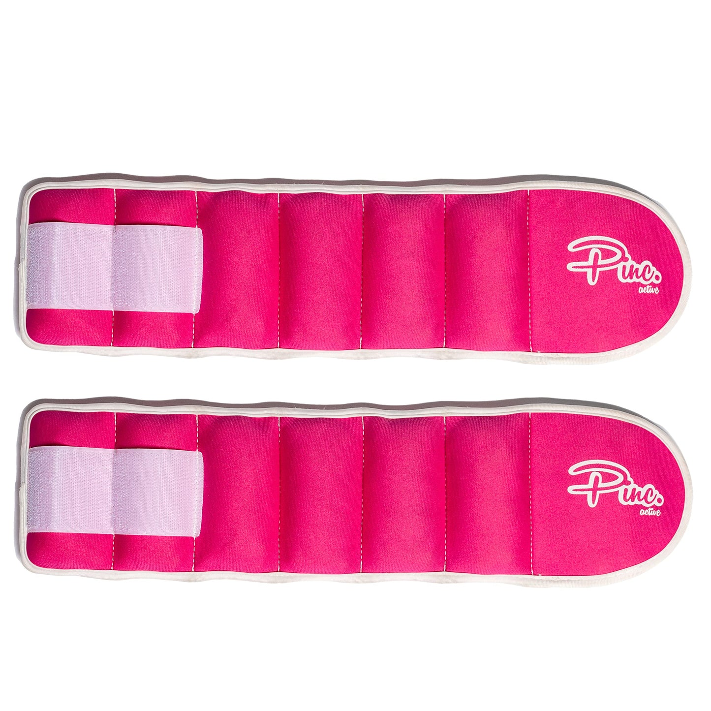 Ankle Weights Set (2 x 0.5lb Cuffs) - 1lbs in Total - for Women, Men and Kids – Used for Workouts at Home, Pilates, Yoga, Boxing, Dancing and Resistance Training, Pink