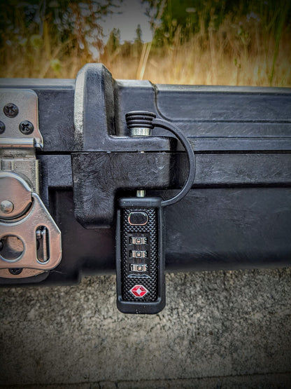 Cedar Mill TSA Approved Handgun Case Lock – Durable, Cut-Resistant Security TSA Locks for Gun Case, Pistol Case, Revolver Gun Case or Firearms – Child-Safe Trigger Locks for Rifles and Shotguns