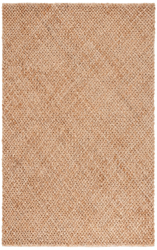 SAFAVIEH Natural Fiber Collection Area Rug - 4' x 6', Natural, Geometric Design, Ideal for High Traffic Areas in Living Room, Bedroom, Dining (NFB876A)
