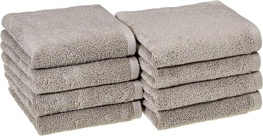 Amazon basics 100% cotton Lightweight quick-dry hand towel