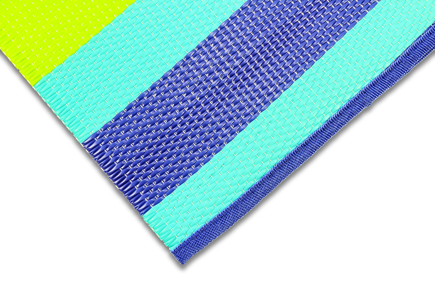 Camco Handy Mat with Strap - Perfect for Picnics, Beaches, RV and Outings - Green/Turquoise - 60" x 78" (42806)