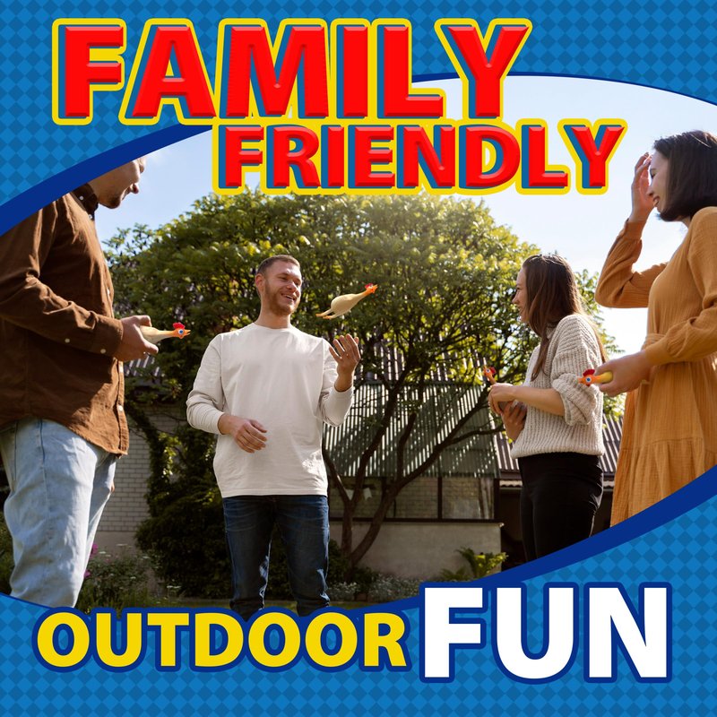 University Games, Flickin Chicken Indoor Outdoor Target Toss Game, The Go Anywhere Game for 2 or More Players Ages 6 and Up