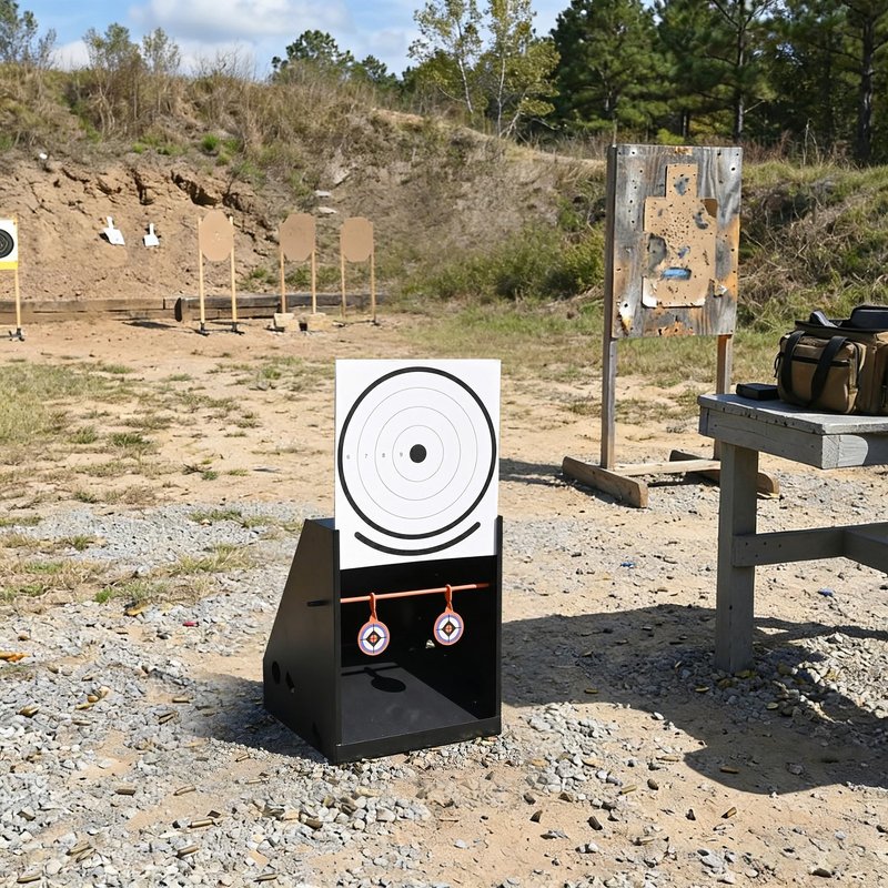 Nova Shock BB Trap Target for Airgun, BB Trap Target with 10pcs Paper Targets and 2 Spinner Targets