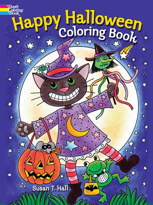Happy Halloween Coloring Book (Dover Halloween Coloring Books)