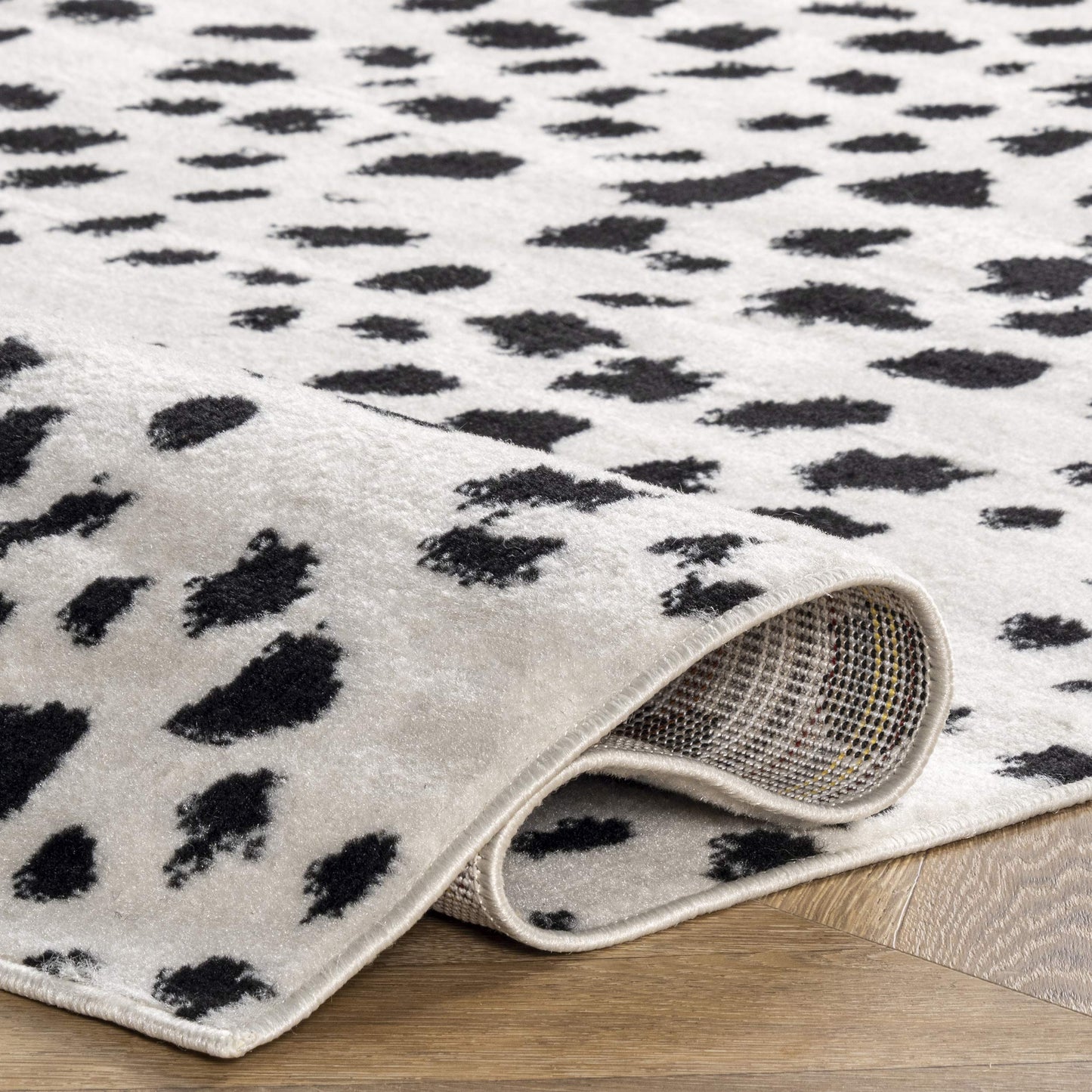 Nuloom Brooks Beige/Ivory, 5' x 8', Leopard Print, Soft and Cozy, High Traffic, Stain Resistant, Easy Clean, Durable Area Rug for Bedroom, Living Room, Dining Space, Den, Foyer, Entryway