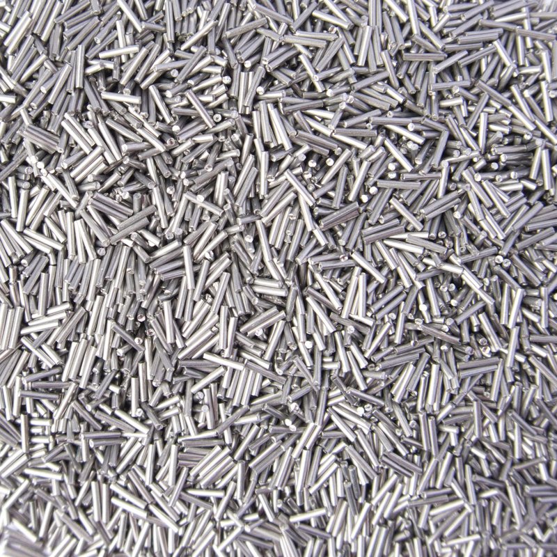 BC Precision 2 LB Stainless Steel Tumbling Media Pins - 0.047" Diameter, 0.255" Length