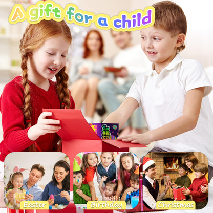 Impossmaker 3D Printed Mini Dragon Eggs Set with Dragon Inside, Articulated Crystal Fidget Toy, Cool Stuff Fun Gifts for Adults, Teens, Boy, Easter Basket Stuffers, 12PCS