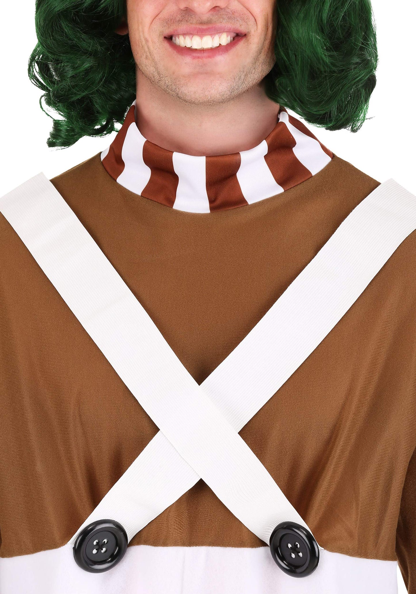 Rubies Willy Wonka and the Chocolate Factory: Oompa Loompa Costume for Adults, Men's Standard