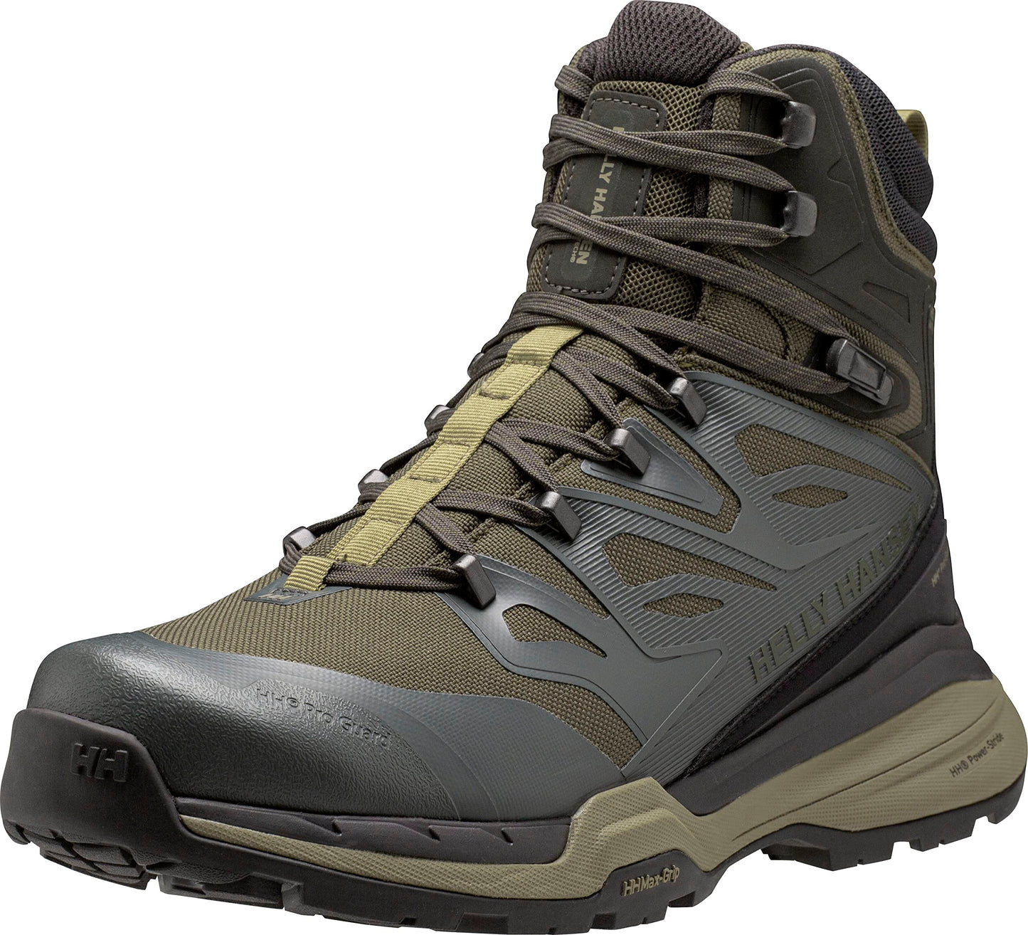Helly-Hansen Mens Traverse HT Hiking Boot, 431 Utility Green/Beluga, 10.5