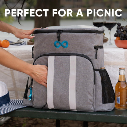 Insulated Backpack Cooler - 54 Cans, 24 Hour Cooling, Wider Straps, Lightweight Leak Proof Liner, Portable Cooler Backpack Bag for Men Women Beach Picnic Travel Lunch Camping - Everlasting Comfort