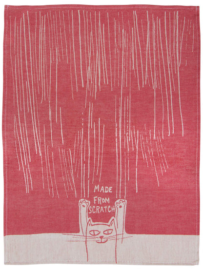 Blue Q Woven Novelty Dish Towel, 100% Cotton, Soft, Super-Absorbent (Made from Scratch)