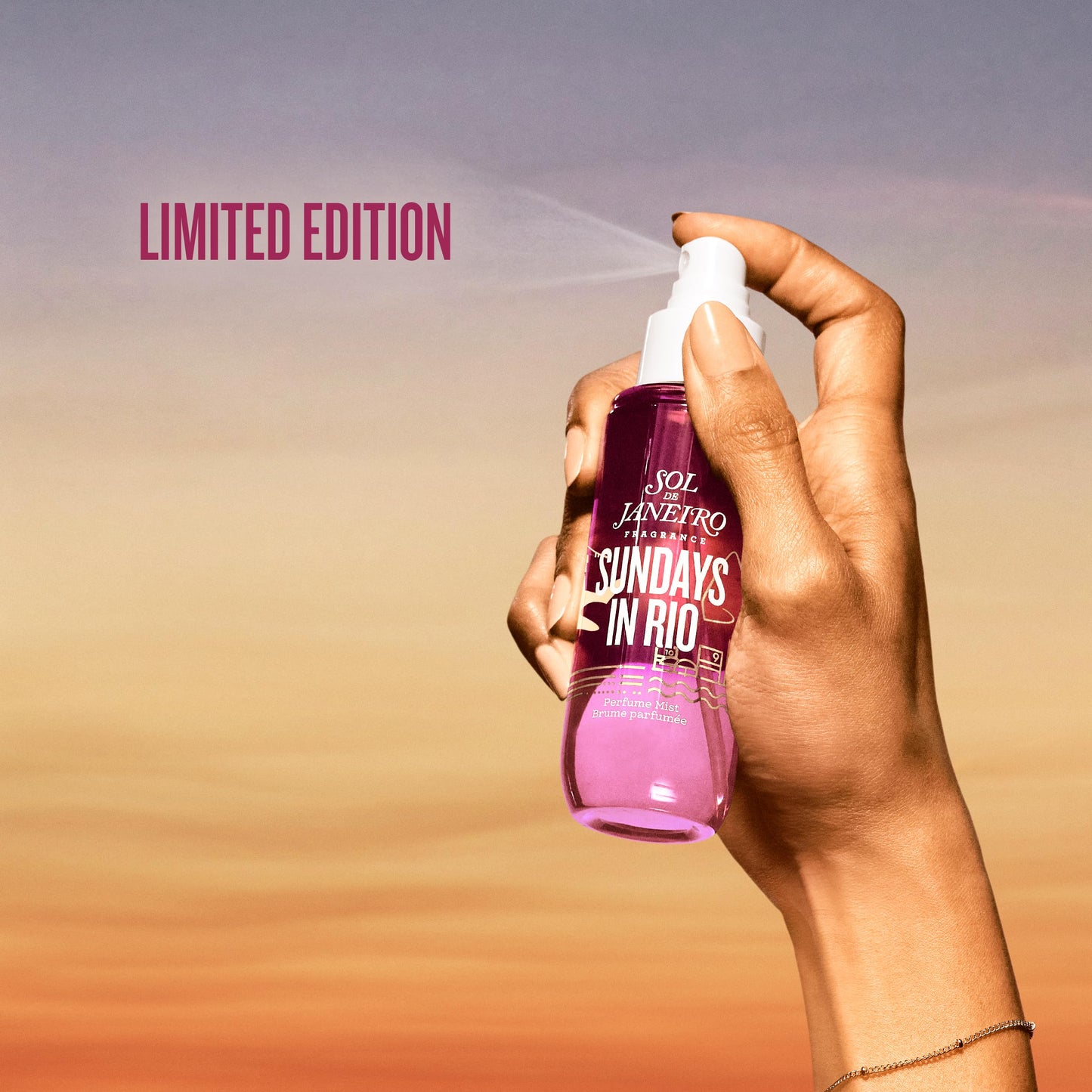 SOL DE JANEIRO Sundays in Rio Fragrance | Limited Edition Hair & Body Perfume Mist | 90mL/3.0 fl oz.