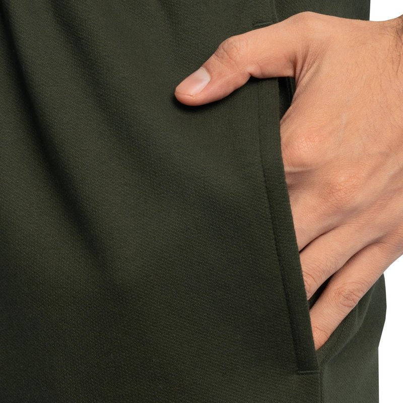 Fruit of the Loom Men's Eversoft Fleece Sweatpants with Pockets, Moisture Wicking & Breathable, Sizes S-4X, Elastic Bottom-Duffle Bag Green, X-Large