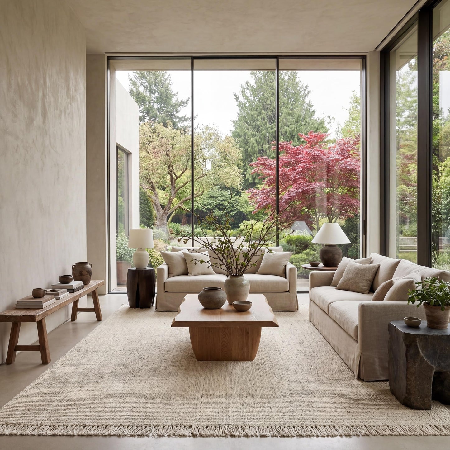 Nuloom Daniela Off-White, 6' x 9', Handmade, Jute, Tassel, Soft and Textured, High Traffic, Stain Resistant, Easy Clean, Durable Area Rug for Bedroom, Living Room, Dining Space, Foyer, Entryway