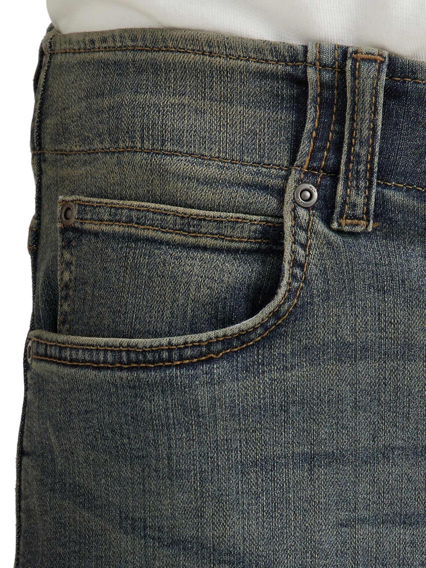Lee Men's Performance Series Extreme Motion Straight Fit Tapered Leg Jeans, Maverick, 40W 30L UK