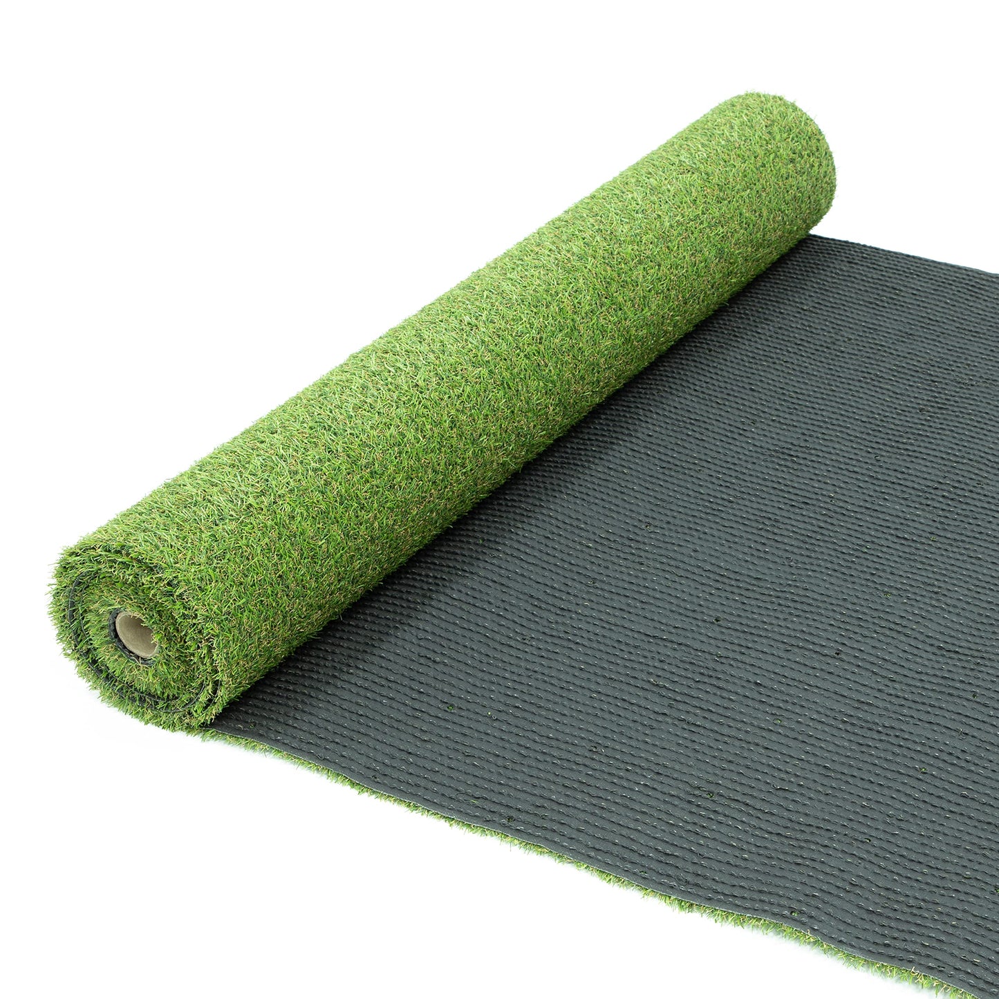 GardenKraft 4 m × 1 m Artificial Grass Roll – 15 mm High‑Density Two‑Tone Pile, UV‑Stabilised Fast‑Drain Fake Lawn, Pet & Child Friendly Astro Turf
