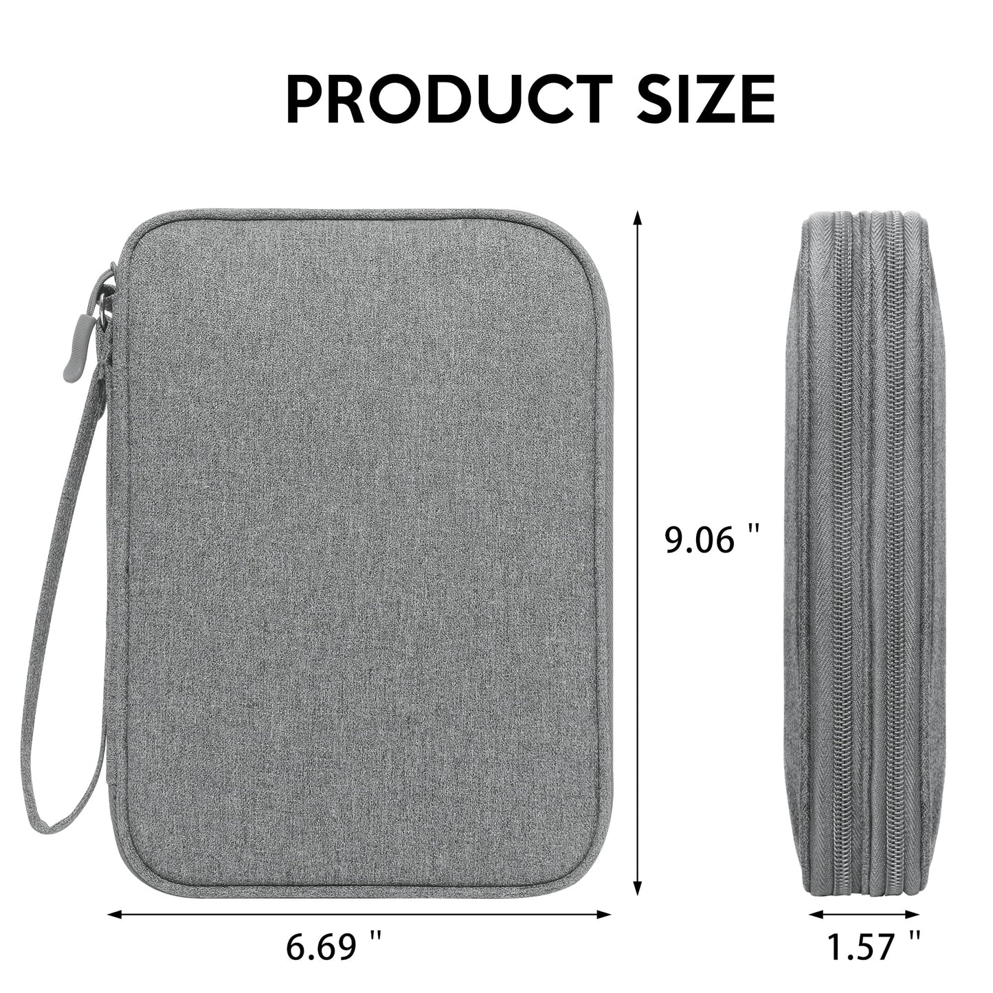 CILLA Electronics Organizer Travel, Travel Cord Organizer Case, Compact Electronics Accessories Bag for Cable, Cord, Charger, Phone