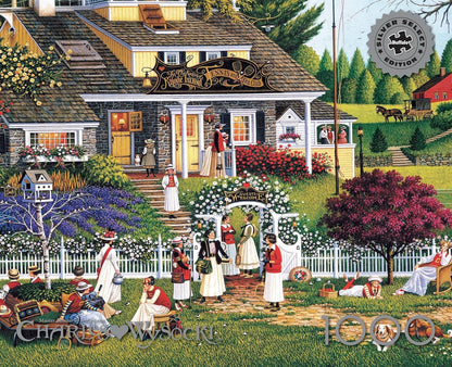 Buffalo Games - Silver Select - Charles Wysocki - Charles Wysocki - Love - 1000 Piece Jigsaw Puzzle for Adults - Challenging Puzzle Perfect for Game Night - Finished Size is 26.75 x 19.75