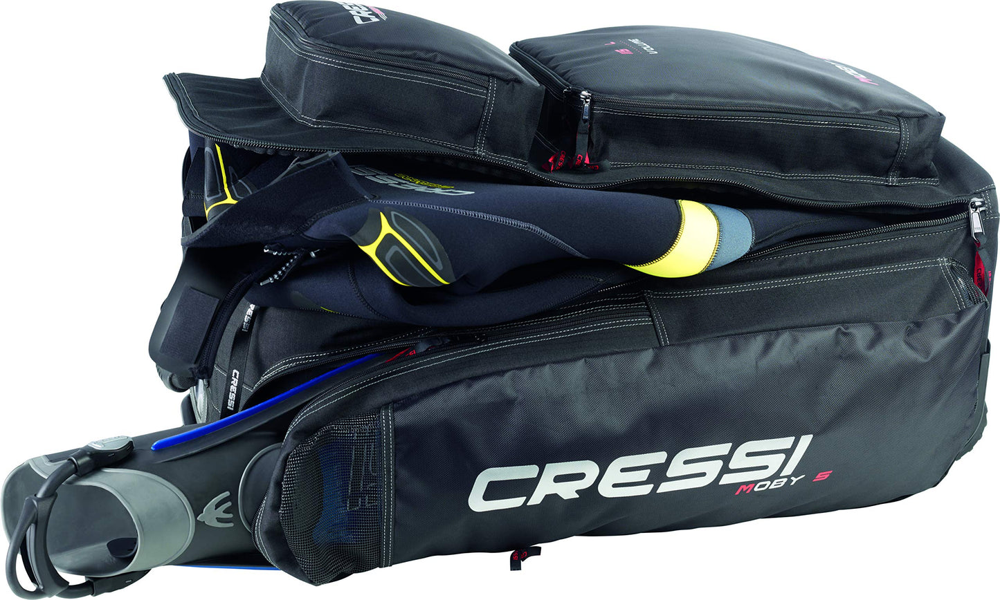 Cressi Moby 5, Black/Red