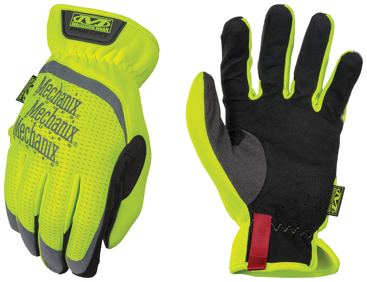 Mechanix Wear - Hi-Viz FastFit Gloves (X-Large, Fluorescent Yellow) SFF-91-011
