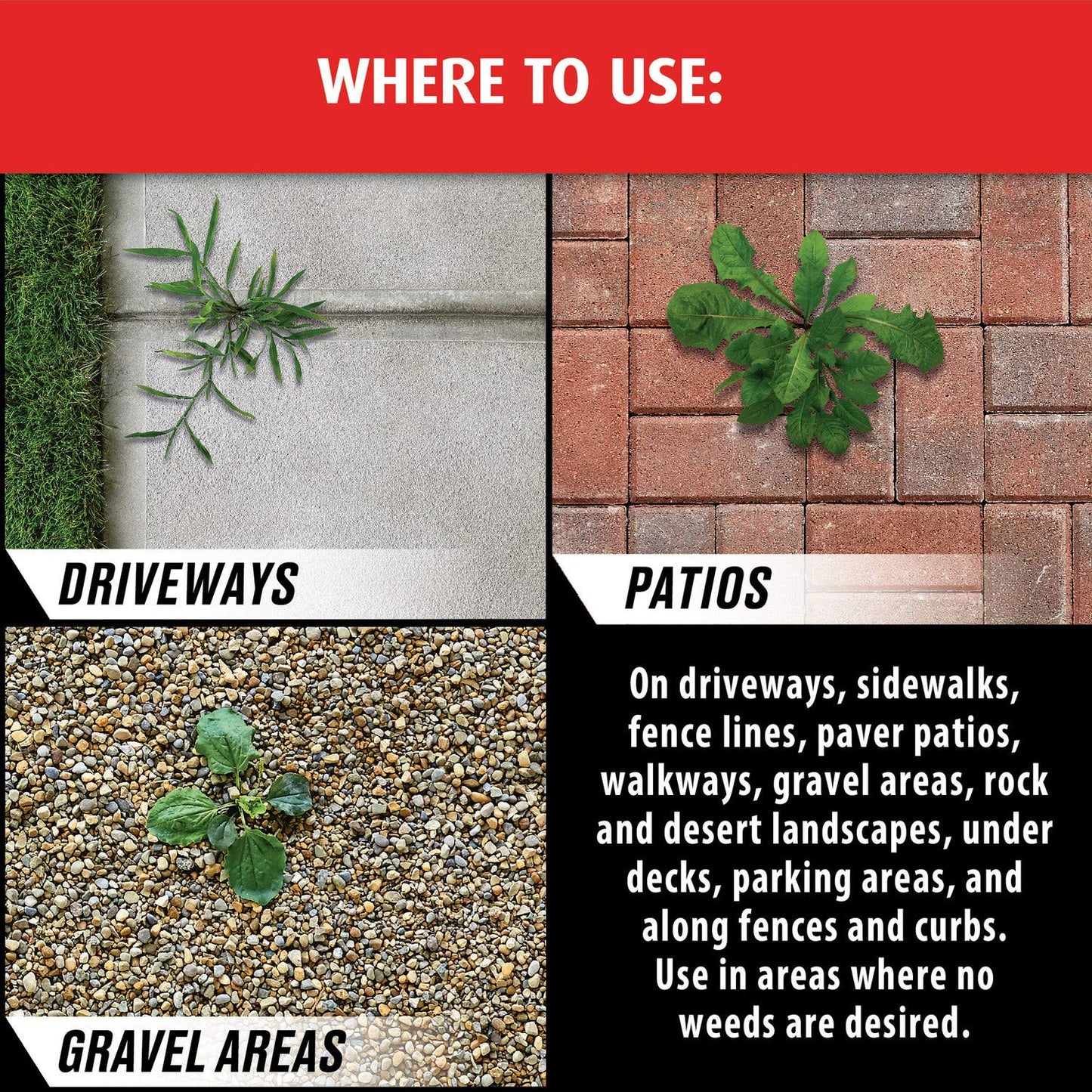 Ortho GroundClear Year Long Vegetation Killer1 Concentrate, Kills Weeds and Grasses, Prevents Unwanted Weeds and Grasses for up to 1 Year, 1 gal.