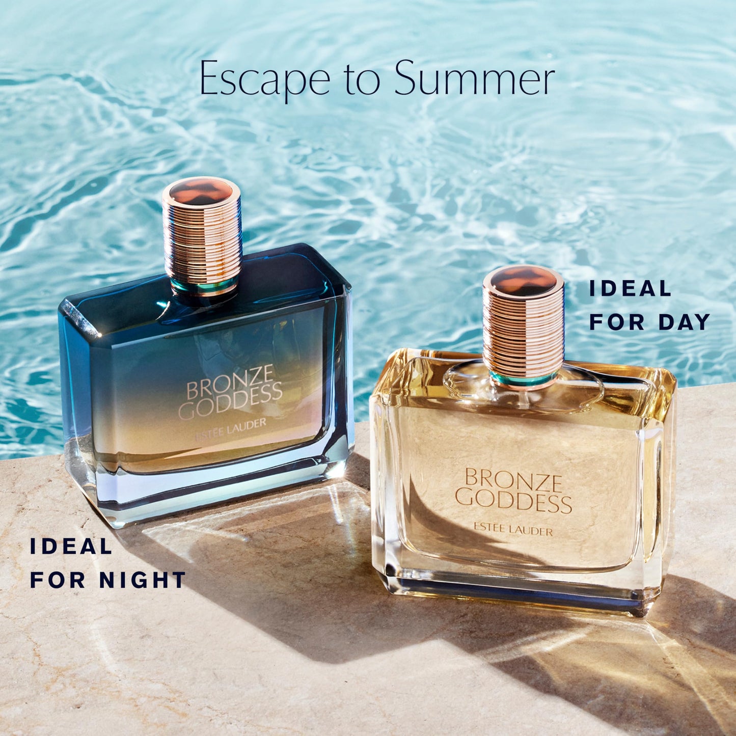 Estée Lauder Bronze Goddess Eau Fraîche Spray with Notes of Tiare Flower, Creamy Coconut, Amber, Sandalwood & Vanilla | Perfumes for Women, Travel Size, 0.34 Fl Oz